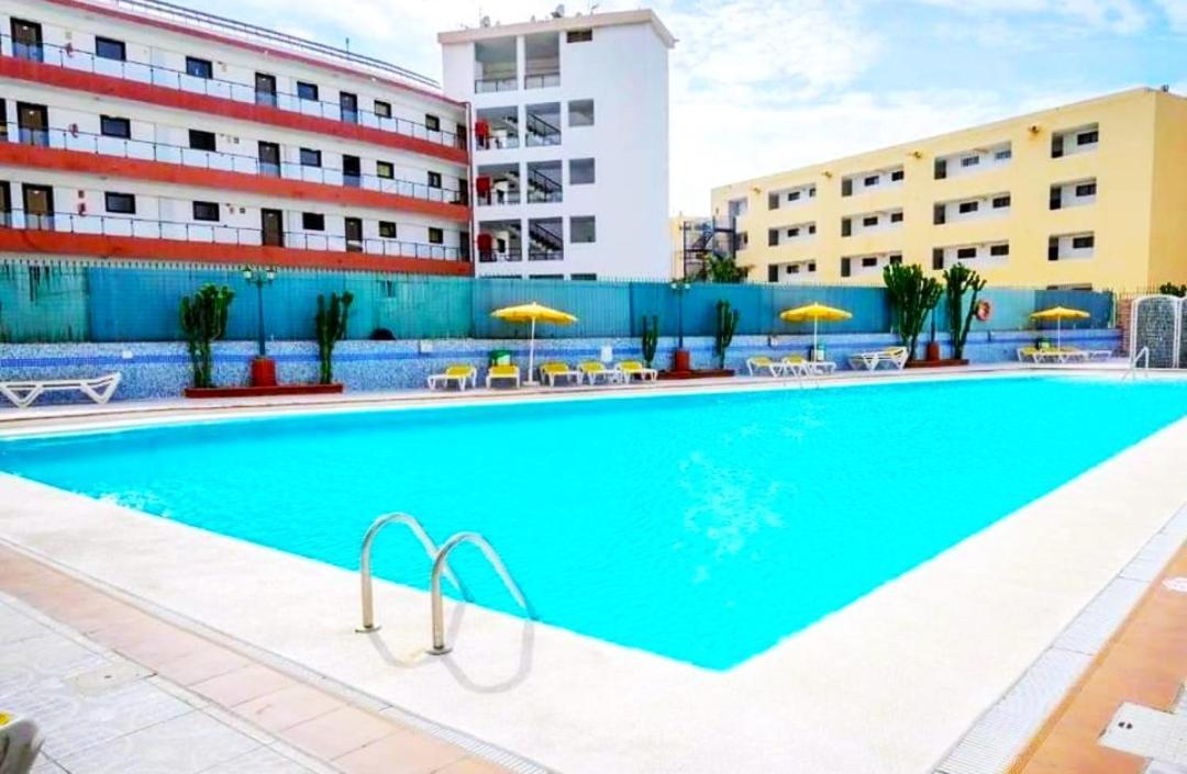 3Min Walk Playa Del Ingles Apartment Сан-Бартоломе Экстерьер фото